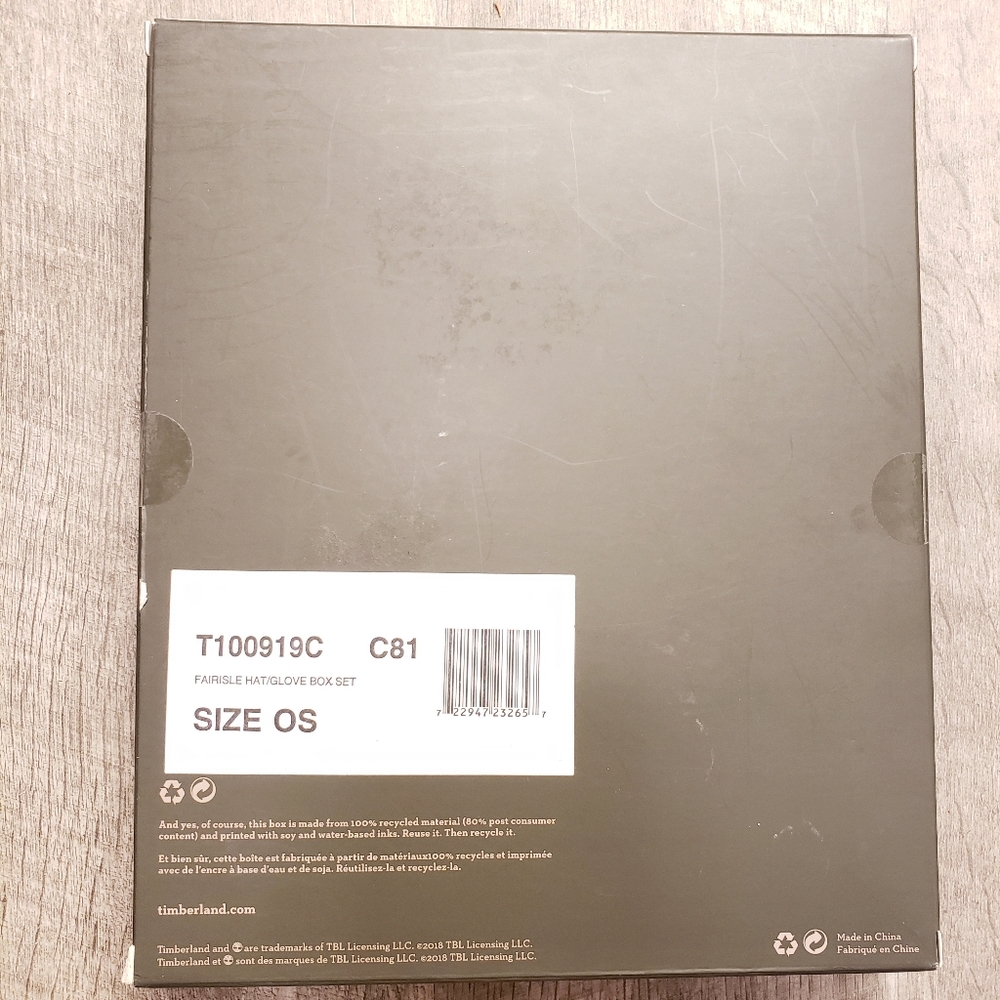 🆕️ Timberland Hat & Touchscreen Glove🧤 Box Set☃️ - Picture 8 of 13